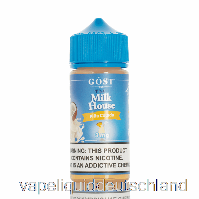 Pina Colada – The Milk House – Gost Vapor – 100 Ml, 3 Mg Vape Deutschland